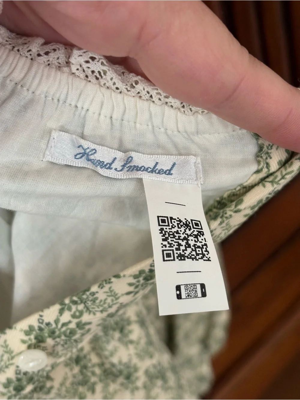 Ralph Lauren Floral Smocked Cotton Twill Coverall